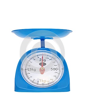 Weight measurement balance