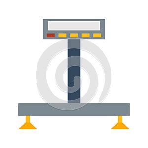 Weight measurement instrumentation tool vector.