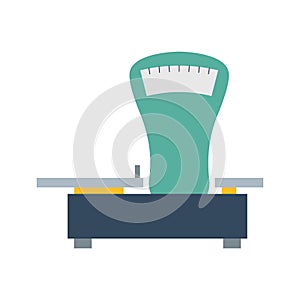 Weight measurement instrumentation tool vector.