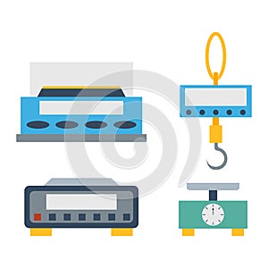 Weight measurement instrumentation tool vector.