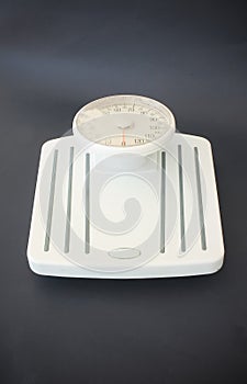 Weight scale - the moment of truth photo