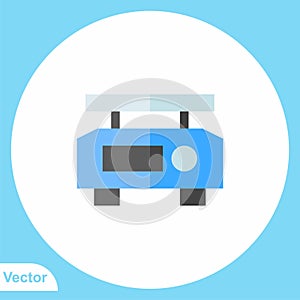 Weight scale vector icon sign symbol