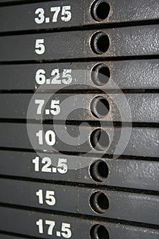 Weight Stack Scale