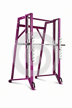 Weight Training Equipment. Health care concept. On a white background