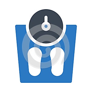 Weight vector glyph color  icon