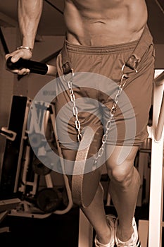 Weighted dips sepia