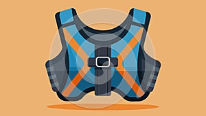 A weighted vest for dogs designed to distribute weight evenly for a safe and comfortable resistance training during