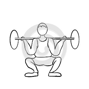 Weightlifter,weightlifter, weightlifter, heavyweight,heavyweight, athlete, athlete, barbell