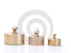 Weights for balance scale