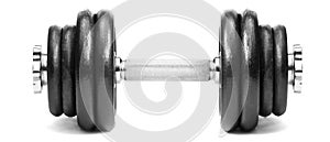 Weights, isolated on white background