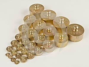 weights made from brass