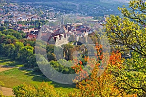 Weikersheim in autumn colours