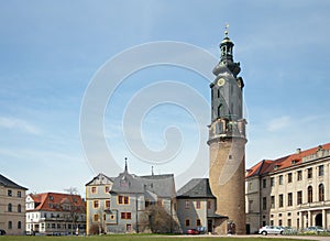 Weimar City Castle, Tower and Bastille, Germany