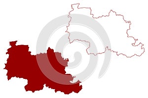 Weinfelden District (Switzerland, Swiss Confederation, Canton of Thurgau or Thurgovia)