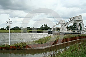 Weir and lock complex, Hagestein