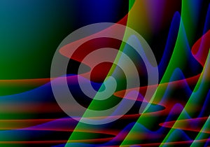 Abstract background with waves pattern