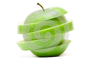 Zvláštní zelený jablko 