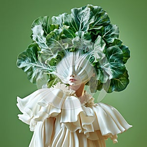 Weird human cabbage hybrid