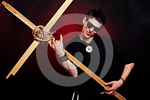 Rocker priest photo