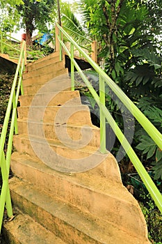 Weird stairs in Mangrove Park