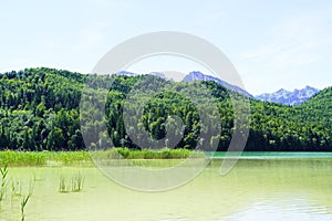 Weissensee near FÃ¼ssen, Bavaria.