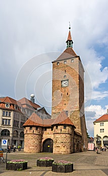 Weisser Turm in Nuremberg, Germany