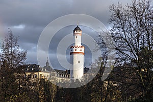 Weisser Turm or White Tower in Bad Homburg