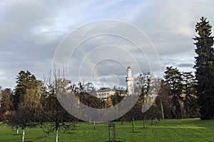 Weisser Turm or White Tower in Bad Homburg