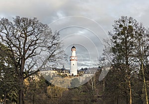 Weisser Turm or White Tower in Bad Homburg