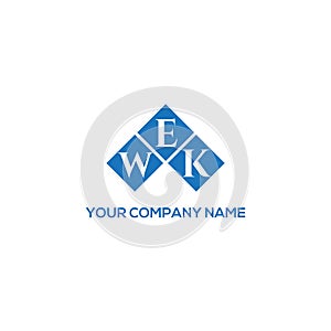 WEK letter logo design on BLACK background. WEK creative initials letter logo concept. WEK letter design.WEK letter logo design on