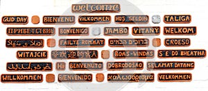 Welcome in 27 Languages