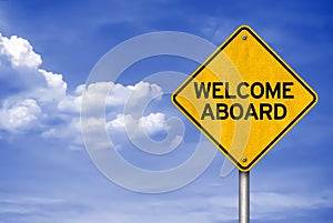 WELCOME ABOARD