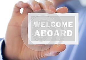 Welcome Aboard photo