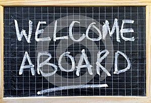 Welcome Aboard Notice photo