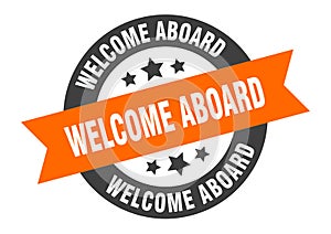 welcome aboard sign