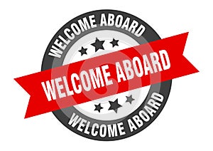 welcome aboard sign