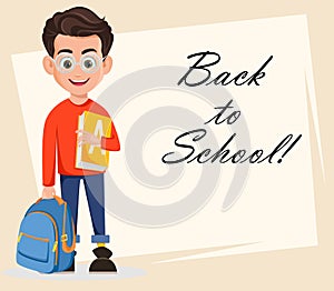 Welcome Back to School greeting card