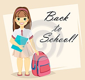 Welcome Back to School greeting card