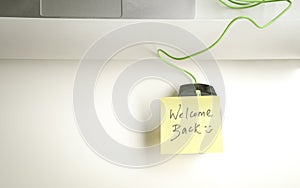 Welcome back to work