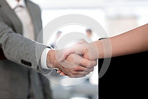 Welcome handshake financial partners.