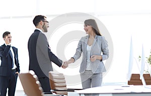 Welcome handshake Manager and the client