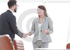 Welcome handshake Manager and the client