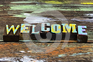 Welcome home friends friendly greeting family hospitality photo