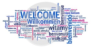 Welcome international languages photo
