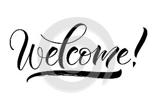 Welcome Lettering