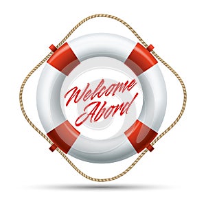 Welcome lifebuoy icon