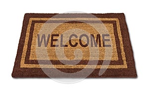 Welcome Mat Isolated