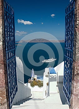 Welcome in Santorini