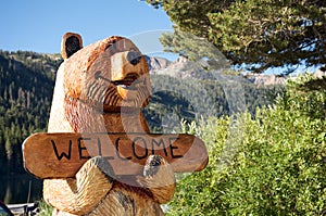 Welcome sign