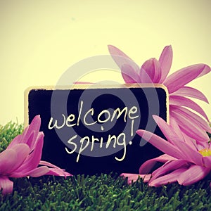 Welcome spring